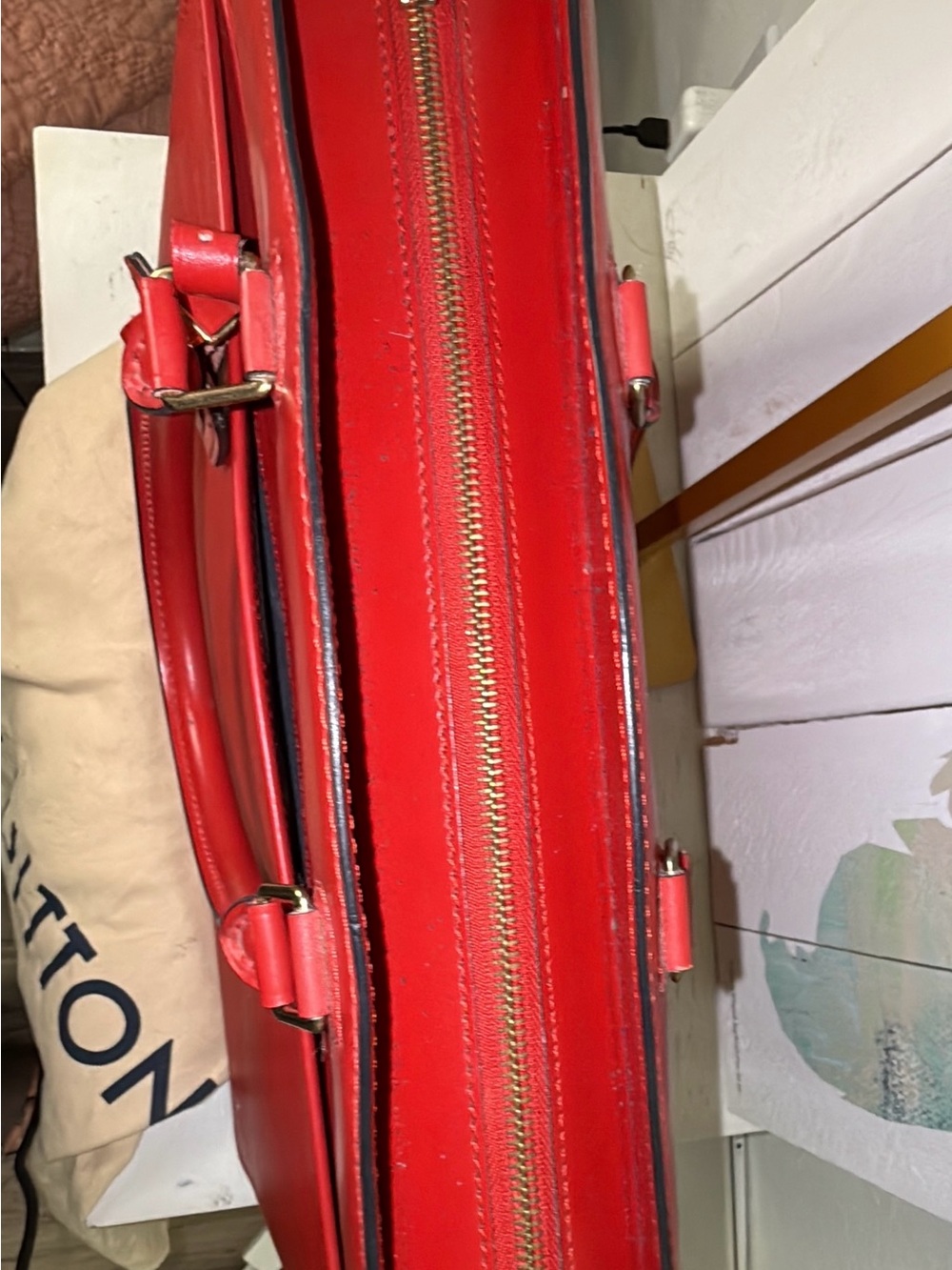 Louis Vuitton Louis Vuitton Riviera Bag, Epi Leather Handbag collectors edition - Picture 9 of 15